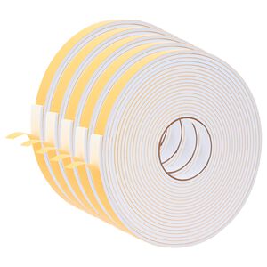 vidaXL Selvklebende skum tape 5 stk. Hvit 20mm x 10m CR skum