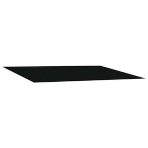 vidaXL Reserveduk til markise Svart 300 x 250 cm Polyester