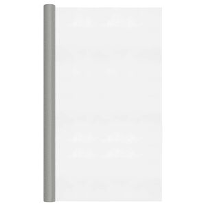 vidaXL Maskeskjerm 120 x 2000 cm 18 Mesh Rustfritt st&aring;l 201 S&oslash;lv