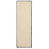 vidaXL Garderobe kremhvit 87x49x159 cm stoff