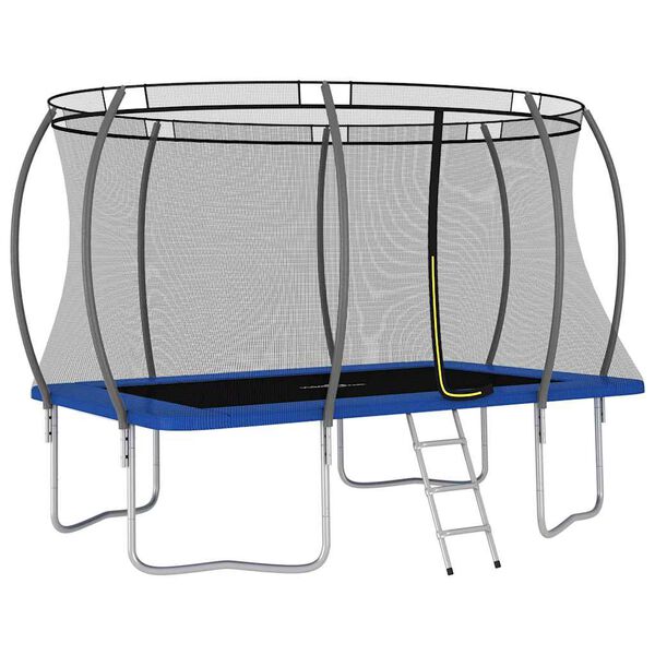 vidaXL Trampolinesett rektangul&aelig;r 335x244x90 cm 150 kg