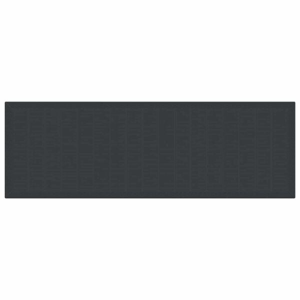 vidaXL Hage Spisegruppe med pute 11 pcs Antrasitt og Krem