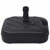 vidaXL Parasollfot sand/vann 24 L svart