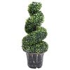 vidaXL Kunstig buksbomplante med potte 89 cm gr&oslash;nn
