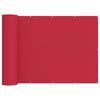 vidaXL Balkong privat skjerm 150 x 1000 cm Stoff med PU-belegg