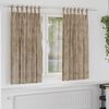 vidaXL Fløyel Gardiner 2 pcs champagne 175 x 140 cm Fløyel