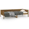 vidaXL Dagseng honningbrun heltre furu 90x200 cm