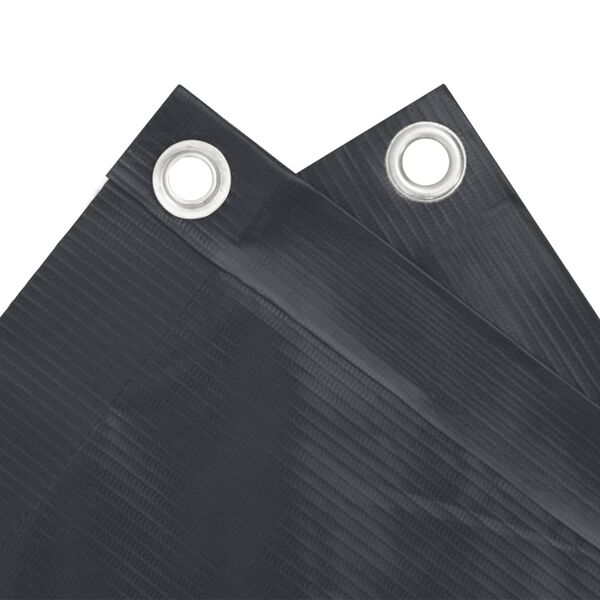 vidaXL Balkongskjerm Oxfordstoff 90x600 cm Antrasitt