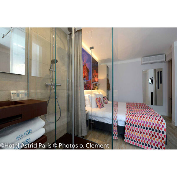 Grosfillex Veggbelegg flis Gx Wall+ 11 stk skifer 30x60 cm kremhvit