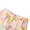 Barneshorts med snor myk rosa 140