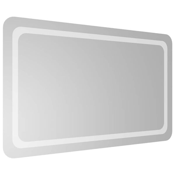 vidaXL Baderomsspeil med LED 100x60 cm