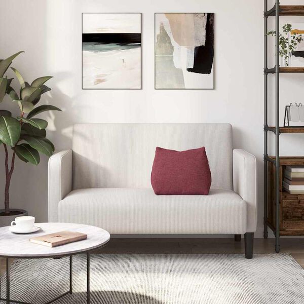 vidaXL Bakputen Vinrød 45 x 20 x 35 cm stoff