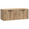 vidaXL Vegghengt TV skap 78,5 x 31 x 30 cm Artisan eik Konstruert tre