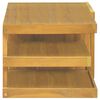 vidaXL Veggmontert baderomsskap 90x40x30 cm heltre teak