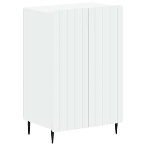 vidaXL Sko Skap ZWOLLE 59,5 x 39,5 x 91,5 cm Konstruert tre Hvit