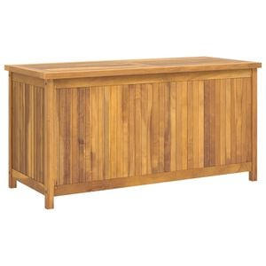 vidaXL Hageboks 114x50x58 cm heltre teak