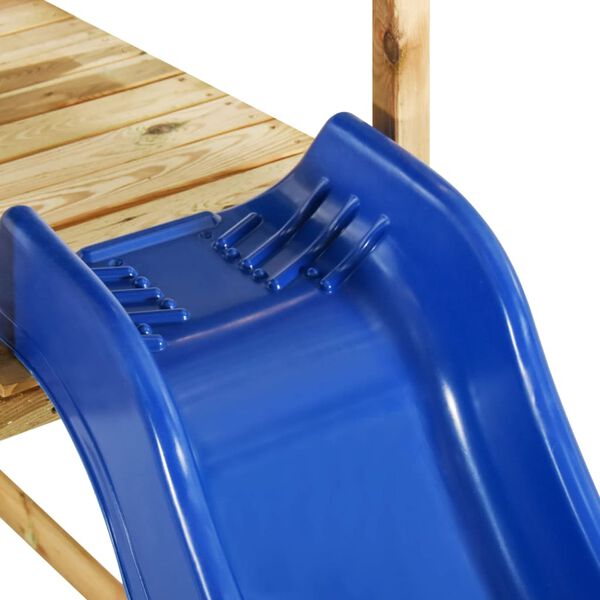 vidaXL Utendørs lekesett impregnert furu