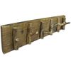vidaXL Knaggrekke blandet gjenvunnet tre 60x15 cm