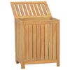 vidaXL Skittent&oslash;yskurv 50x35x60 cm heltre teak