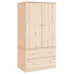 vidaXL Garderobe ALTA 90x55x170 cm heltre furu