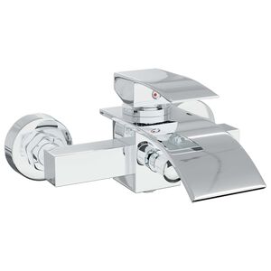 vidaXL Dusjblandebatteri Krom G 1/2 tommer
