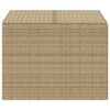 vidaXL Putekasse blandet beige 291L cm polyrotting