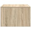 vidaXL Veggmontert skrivebord Veggmontert Sonoma eik 60 x 45 x 30 cm
