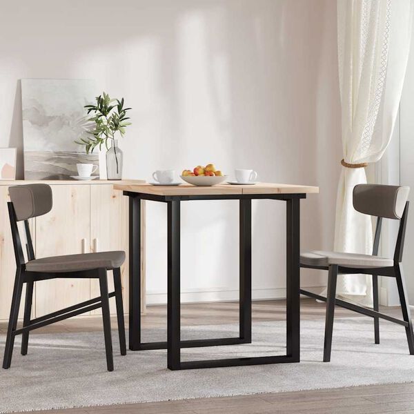 vidaXL Bordplater 2 stk 70x35x2,5 cm rektangul&aelig;r heltre furu