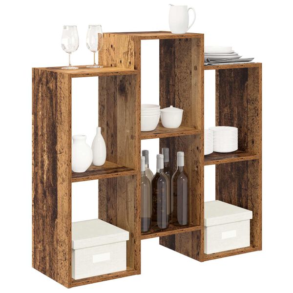 vidaXL Serviesskap Gammelt tre 90 x 30 x 90 cm