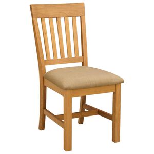 vidaXL Spisestuestol 2 stk. Massivt Eiketre Beige 45 x 59 x 92 cm