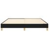 vidaXL Boxspring-sengeramme boksfjær svart 180x200 cm Super King stoff