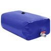 vidaXL Vanntank med kran sammenleggbar 670 L PVC
