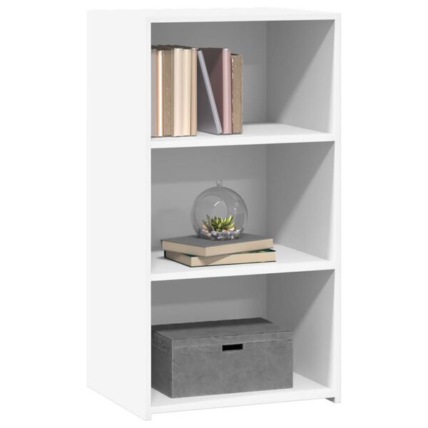 vidaXL Skjenk hvit 50x41x93 cm konstruert tre