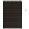 vidaXL Venetiansk persienne M&oslash;rk brun 110 x 160 cm 35 mm