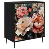 vidaXL Kommode BORNE Lys pionerprint 66 x 36,5 x 76 cm Konstruert tre