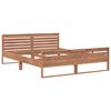 vidaXL Sengeramme heltre teak 160x200 cm