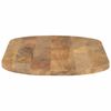 vidaXL Bordplate 100x40x3,8 cm oval heltre mango