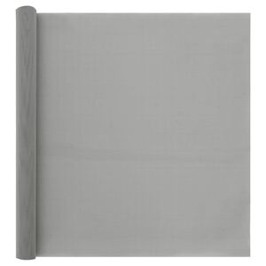 vidaXL Maskeskjerm 60 x 1000 cm 120 Mesh Rustfritt st&aring;l 201 S&oslash;lv