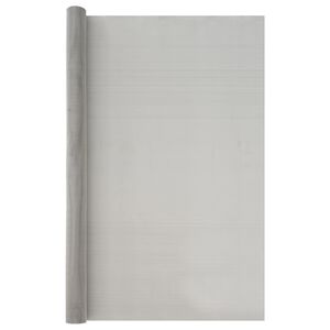 vidaXL Maskeskjerm 100 x 2000 cm 60 Mesh Rustfritt st&aring;l 201 S&oslash;lv