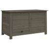 vidaXL Utend&oslash;rs putekasse antrasitt 100x50x56 cm heltre gran