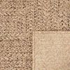 vidaXL Teppe ZIZUR beige 200x200cm jute-utseende innend&oslash;rs og utend&oslash;rs