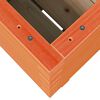 vidaXL Plantekasse voksbrun 40x40x49,5 cm heltre furu