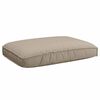 vidaXL Pallet Pute Sett 3 pcs Gråbrun 120 x 80 x 12 cm Oxford-stoff