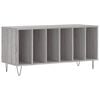 vidaXL Hifi-benk gr&aring; sonoma 100x38x48 cm konstruert tre