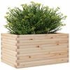 vidaXL Plantekasse 90x60x46 cm heltre furu
