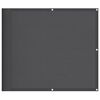 vidaXL Balkongskjerm antrasitt 90x700 cm 100% polyester oxford