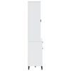 vidaXL Highboard VIKEN hvit 80x40x190 cm heltre furu