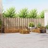 vidaXL Utend&oslash;rs sofa-sett 7 pcs Naturlig