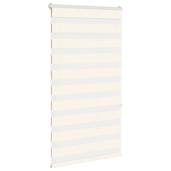vidaXL Sebragardin marmor beige stoff bredde 70,9 cm polyester