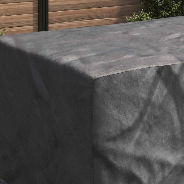 vidaXL M&oslash;belbeskyttelse Ensfarget Svart 270 x 110 x 70 cm 420D